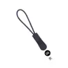 Moldeado por Inyección de PVC Tirador de Cremallera Desmontable Ropa Bolsas Accesorios de Cabeza de Cremallera Cordón de Cremallera Cabeza Tiradora Diseño Desmontable