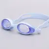 Gafas de natación personalizadas para niños, marco pequeño, impermeables, antivaho, alta definición, para niños y niñas, set profesional de gafas y gorro de natación