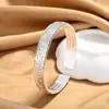 Artículo más vendido en transmisión en vivo: Pulsera de Flor de Ciruelo de Cinco Pétalos Florecientes para Mujer, Nueva Pulsera Retro Estilo Chino con Corazón Floral y Sutra, Chapada en Plata