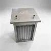 Concha de Aço Inoxidável Tubo de Cobre Aletas Condensador Equipamento Laser Industrial Resfriamento Evaporador Trocador de Calor