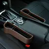Caja de Almacenamiento para Huecos de Asiento de Cuero Caja de Almacenamiento Multifuncional para Huecos Interiores Bolsa de Almacenamiento para Coche Suministros para Coche