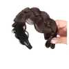 Pasador Trenzado con Dientes, Pinza para el Cabello Antideslizante, Diadema con Agujero para el Cabello, Accesorios para el Cabello, Accesorios para el Cabello Corto Coreano, Peluca para Mujer, Esponjoso