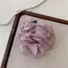 Pinza de Agarre Flor de Pétalo Tridimensional Super Deslumbrante de Mori's Niche Pasador de Flor de Rosa Pinza para Cola de Caballo Pinza de Disco Pinza de Concha Lateral