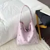 Otoño 2026 Nuevo Estilo Coreano Bolso de Axila de Lunares Gran Capacidad Ligero Bolso de Hombro Único Bolso de Mano Casual Diario Bolso de Mujer
