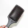 Peine con Airbag para Masaje del Cuero Cabelludo de Dientes Anchos, Peine Grande de Plástico para Peinar, Rizos, Alisar y Cabello Largo, Peine Plano al por Mayor