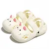 Zuecos Infantiles de Gato de Dibujos Animados Lindos, Antideslizantes, Resistentes a Olores, Suela Suave, para Niñas, Bebés Niñas, Niñas Pequeñas, Sandalias de Verano