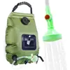 Bolsa de agua para acampar bolsa de baño para exteriores bolsa de almacenamiento de agua para acampar transfronteriza de PVC portátil bolsa de ducha solar 20