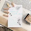 Set de Sellos de Madera del Alfabeto Inglés Estilo Ins Combinación de Sellos para Diario Transfronterizo DIY Impresión para Diario Decoración Simple