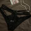 Bandagem Tentação Calcinhas de Renda Sexy para Mulheres Recortadas Respiráveis Cintura Baixa Crotch de Algodão Puro Translucidas Calcinhas Sexy para Mulheres
