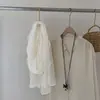 Bufanda Dulce con Adorno de Encaje, Color Sólido Retro Artístico, Chal Bufanda Suave y Cómodo, Bufanda Protectora Solar del Lago Tarim para Mujeres