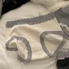 Roupa íntima feminina de renda francesa algodão virilha estendida algodão 10A antibacteriano plus size categoria A algodão de bebê senhoras atacado