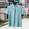 Camisa Polo de Gama Alta Camiseta de Manga Corta para Hombre Verano 2024 Nueva Llegada Casual de Negocios Camiseta Estilo Papá Tendencia