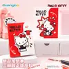 Caderno Dobrável Original Sanrio Hello Kitty Guangbo Stationery para Estudantes, Caderno de Rascunho de Página Colorida de Alto Valor