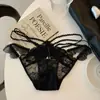 Nuevas Bragas Sexys de Encaje Estilo Japonés para Mujer, Puro Deseo Tira Fina Huecas Tentación Transpirables Sin Costuras Braguitas para Mujer