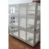 Gaiola para Gatos Gaiola de Criação Três Andares Pet Shop Gaiola para Gatos de Madeira Maciça Espaço Livre Casa Interior Armário para Gatos de Dois Andares Gatil