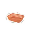 Cesta de Plástico Rectangular Engrosada y Ampliada Cesta Escurridora de Verduras y Frutas para Cocina Cesta de Almacenamiento para Brochetas Fritas de Barbacoa Filtro de Agua para Mariscos