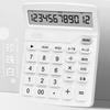 Calculadora solar de alto valor de color, calculadora financiera, calculadora especial de pantalla grande, computadora de oficina de doble potencia