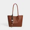 2026 Nova Bolsa Tote com Textura Trançada para Mulheres Grande Capacidade Bolsa de Ombro Único e de Mão Design de Abertura Ondulada Estilo Ins Europeu e Americano