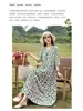 Vestido feminino de alta qualidade na cor vermelho rosa plus size para mães, vestido de algodão e seda que disfarça a barriga e emagrece, vestido de praia azul de corte solto com barra larga para usar por cima