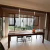 Cortina de Bambu Cortinas Engenharia Cortinas Rolô Cortinas de Porta Quebra-Sol Proteção Solar Estudo Varanda Sala de Chá Blackout Enrolável Levantável Persiana de Bambu