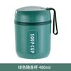 Lonchera de acero inoxidable 304 con compartimento aislante para estudiantes, con tazón para sopa, portátil, japonesa, directa de fábrica