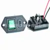 Versão com luz verde Conector fêmea Tipo-C + módulo integrado com interruptor basculante de quatro pinos e duas posições Certificado CE LN-03