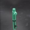 Venta Directa de Fábrica Botella de Rapé de Aleación de Aluminio con Disco 55mm Desmontable Forma de Bala Metálica Mini Pipa Pipa