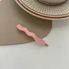 Pinza de resina retro sencilla con ondas, ácido acético, temperamento francés, pinza para flequillo, pinza para el pelo de pico de pato, accesorios para el cabello japoneses y coreanos.
