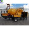 Máquina todo en uno para mezclar y transportar concreto, equipo móvil para mezclar concreto, máquina para mezclar y bombear concreto