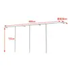 Prateleira de display para loja de roupas cabide de chão cabide de parede para roupas femininas roupas infantis cabide de parede em aço inoxidável cabide de parede com suporte lateral