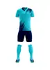 [Suministro Directo Transfronterizo] Uniformes de Fútbol Impresión por Sublimación Bordado Uniformes de Entrenamiento Camisetas de Fútbol Lisas