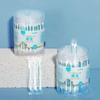 BeiShiwei 120 hisopos de algodón desechables de doble cabeza independientes papel de limpieza de maquillaje portátil con mango de papel bastoncillo de algodón absorbente