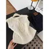 Suéter de Tricô Trançado com Cadarço Estilo Coreano Vintage Outono 2026 para Mulheres, Estilo Solto e Casual, Top de Tricô Vazado para Mulheres