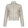 Chaqueta de Trabajo de Bolsillo Cortada a Línea Estilo Industrial Retro Americano, Ropa de Abrigo Versátil de Venta Caliente para Otoño e Invierno