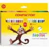Caneta Marcadora Neo-Pen Gigante 24 Cores