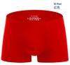 Amoy fornece diretamente da fábrica roupa íntima masculina genuína boxer sem costura roupa íntima vermelha calças vermelhas do Ano Novo Chinês