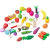 Cpc Brinquedos de Madeira Transfronteiriços para Crianças Brincarem de Faz de Conta Simulação de Frutas e Vegetais Cortáveis Brinquedos de Educação Infantil Brinquedos Educacionais
