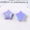 Estrelas Onduladas, Estrelas de Cinco Pontas com Glitter, Acessórios de Resina, Presilhas de Cabelo DIY, Capas de Celular, Fivelas de Sapato, Materiais para Tamancos, Apliques