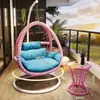 Silla hamaca colgante de exterior, columpio para el hogar, silla colgante tipo nido de pájaro, silla de ratán, mecedora individual o doble, hamaca interior, sofá perezoso para balcón