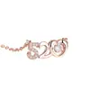 Collar de Moda de Lujo Ligero Estilo Chica Dulce Super Hada con un Toque Urbano, Collar con Colgante de Corazón de Moda, Cadena Elegante para la Clavícula