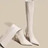 Botas de Moda Versátiles Cómodas para el Día a Día Estilo Hada Jinbukang 2026 Celebridad de Internet Calientes Estilo Británico Retro Aumentan la Altura Antideslizantes