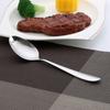 Conjunto de faca, garfo e colher de estilo ocidental de aço inoxidável Faca e garfo de bife de estilo ocidental Colher de sobremesa Faca e garfo de bife de hotel
