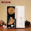 Peine de Sándalo Peine de Cojín de Aire Set de Peines Masajeador Caja de Regalo Logo Grabado Peine de Cojín de Aire Peine de Madera Maciza para el Cabello de Vacaciones