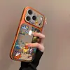 Winnie do Sol é adequado para capas de celular iPhone 17, 16/14 Pro, Apple 13 Pro, acabamento espelhado 15 Pro Max, 17a