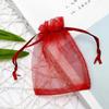 Bolsas de Presente de Organza com Cordão para Doces, Embalagens para Caixas de Joias, Sacos de Embalagem para Presentes com Tela Anti-Insetos - Em Estoque para Venda por Atacado