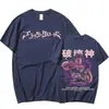 Camiseta de Anime Japonés Black Clover Yami Sukehiro Doble Cara