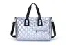 Bolsa de gimnasio con compartimento para zapatos, bolsa deportiva para hombre con separación de compartimentos secos y húmedos, bolsa de entrenamiento y natación, bolsa ligera para equipaje de viaje corto para mujer
