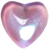 Decoración de arte de uñas con forma de corazón de macarrón fluorescente tridimensional de cristal mágico de diamante de caramelo de amor de red roja para venta al por mayor