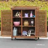Gabinete de Almacenamiento para Exteriores, Gabinete de Almacenamiento Resistente a la Corrosión, Protección Solar e Impermeable para Exteriores, Gabinete de Utilidad, Cuarto de Almacenamiento, Cuarto de Herramientas para Patio Trasero de Jardín