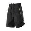[Fabricante] Calça de Cinco Pontos Estilo Workwear, Shorts Casuais Versáteis de Seda Gelada de Secagem Rápida para Homens, Novo Modelo de Verão 2026, Estiloso